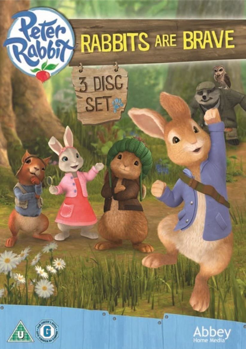 Peter Rabbit - Rabbits Are Brave Triple  Box Set on DVD