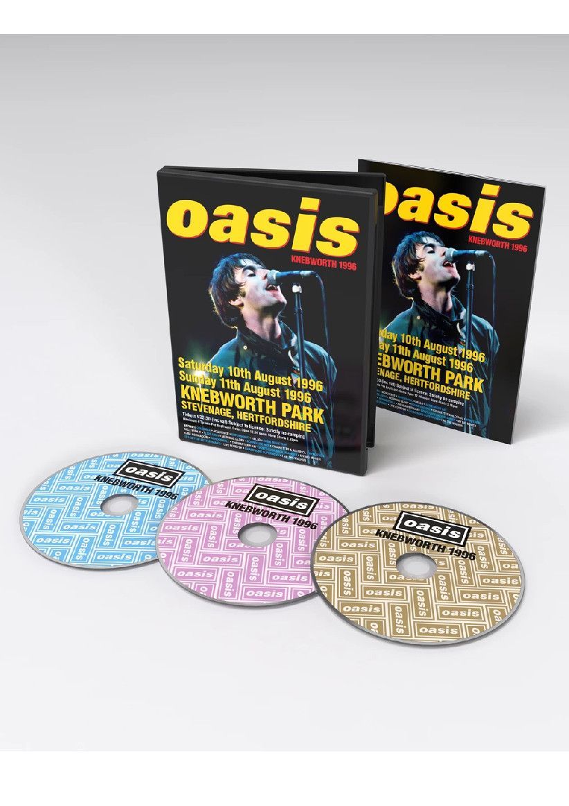 Oasis Knebworth 1996 on DVD