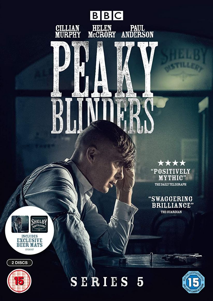 Peaky Blinders - Series 5 (includes 2 Beer Mats) on DVD
