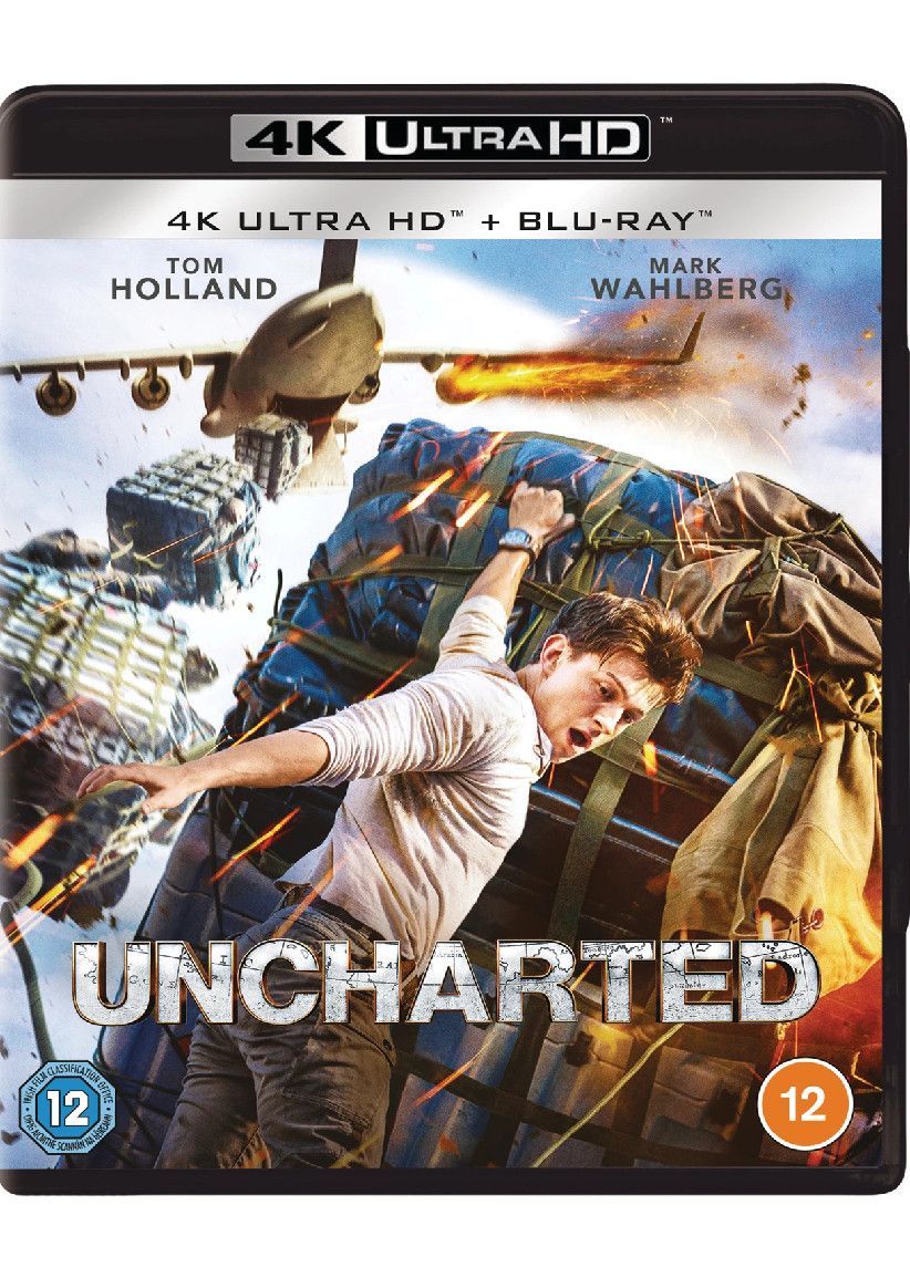 Uncharted (4K Ultra HD + Blu-ray) on 4K UHD