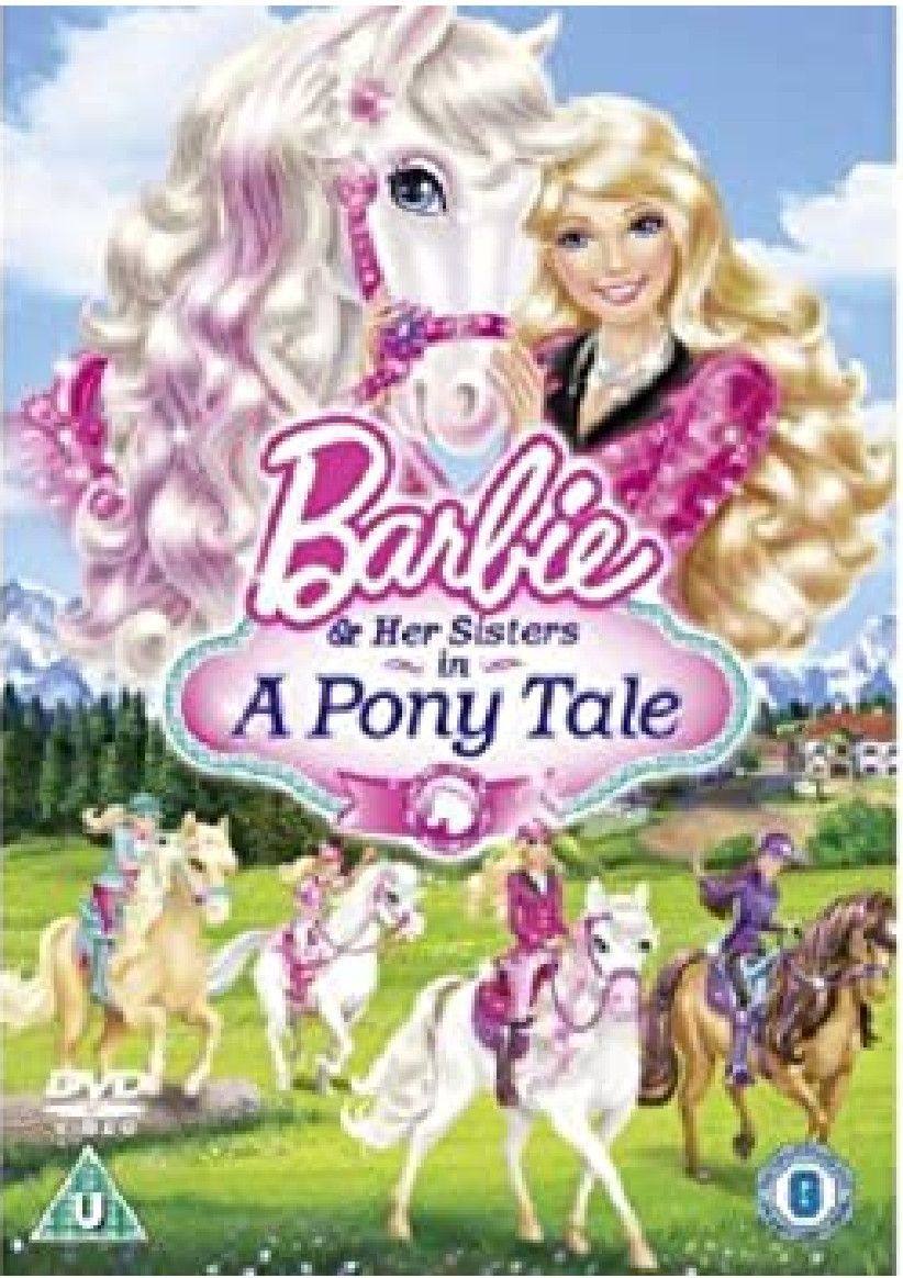 Barbie and Her Sisters in a Pony Tale on DVD