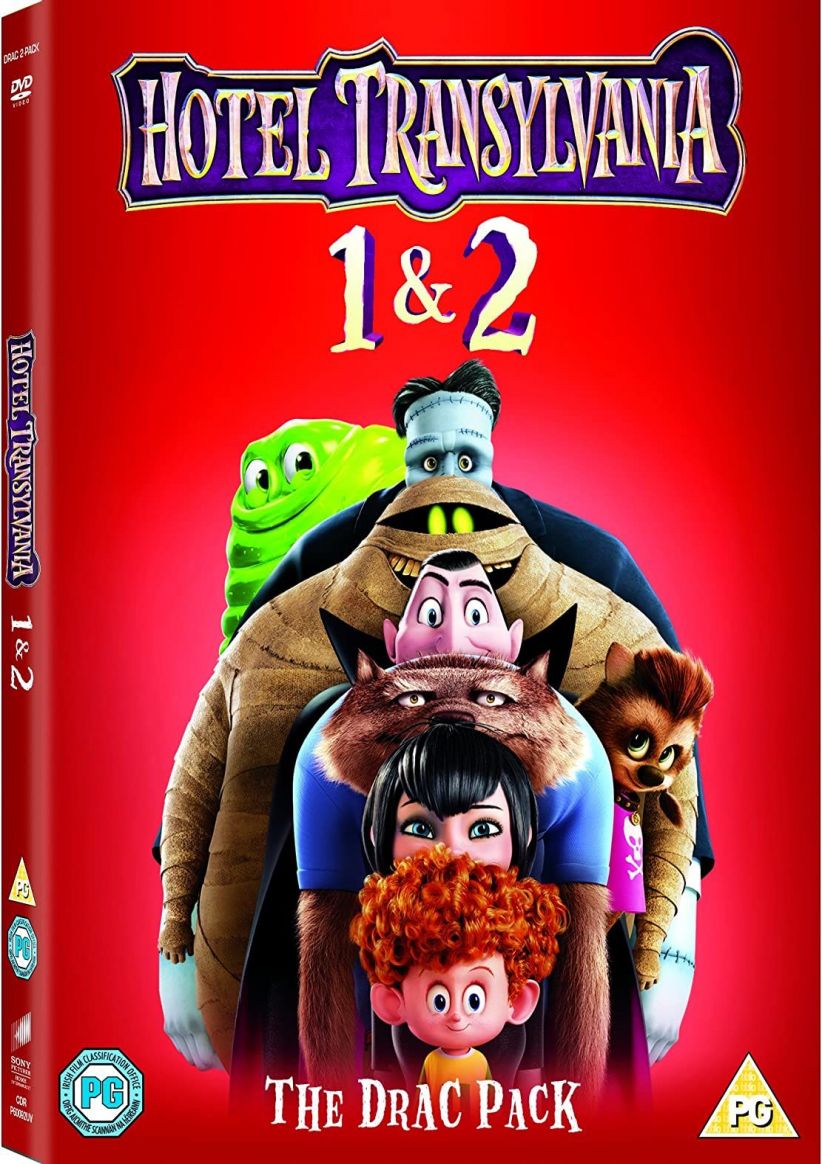 Hotel Transylvania 1-2 on DVD