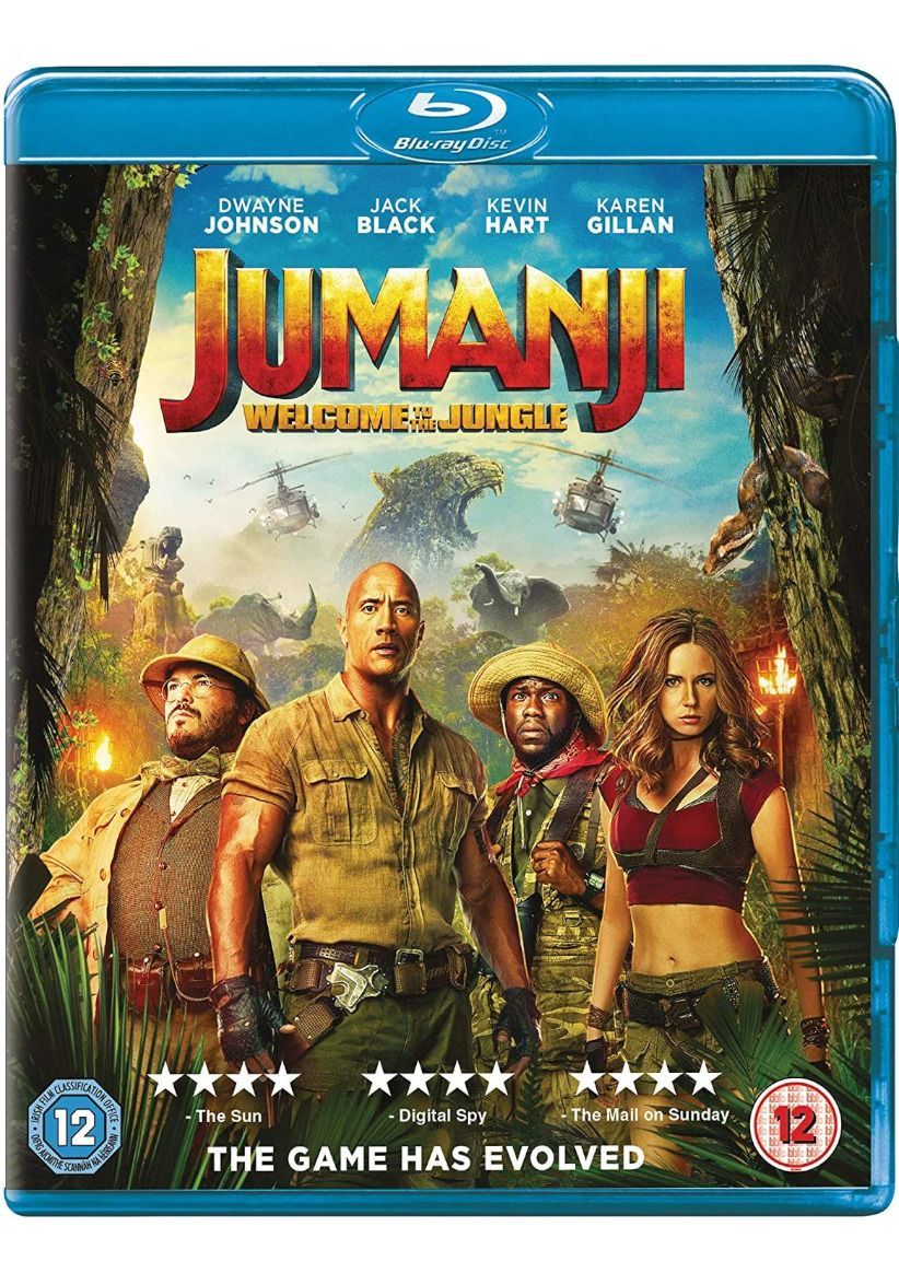 Jumanji: Welcome To The Jungle on Blu-ray