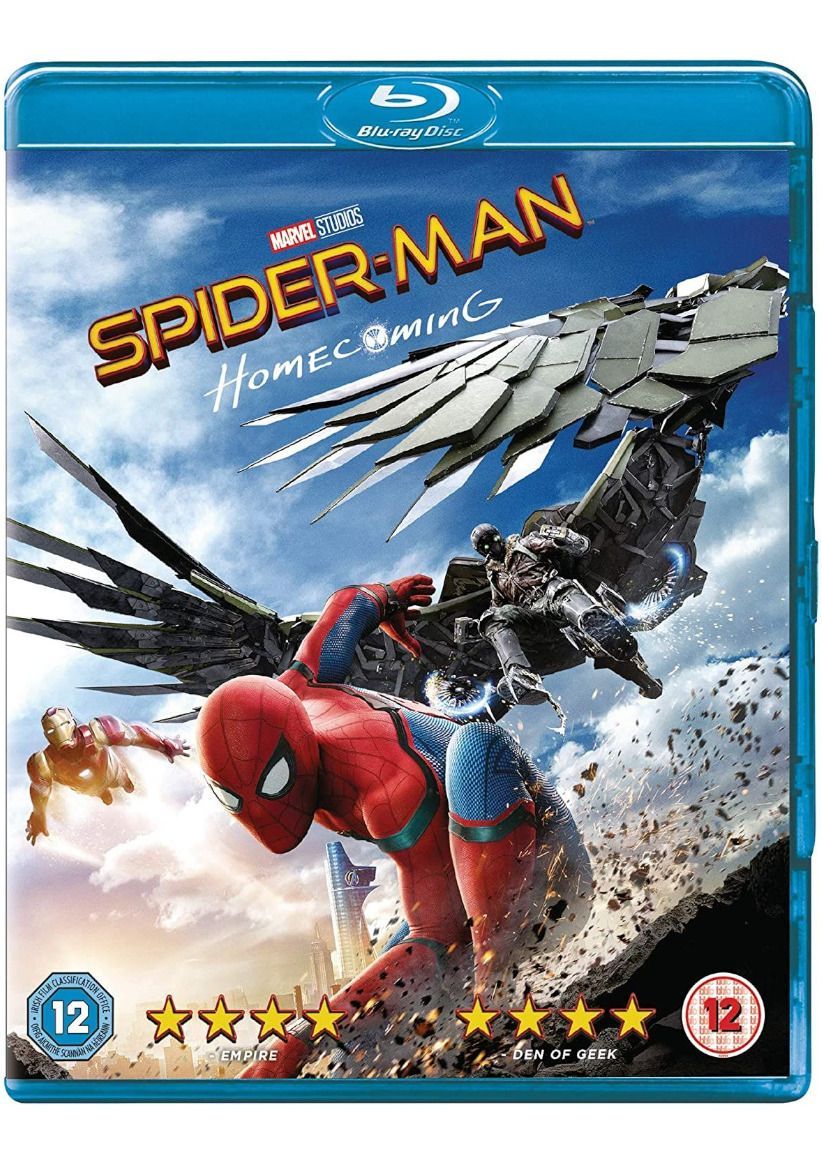 Spider-man Homecoming on Blu-ray