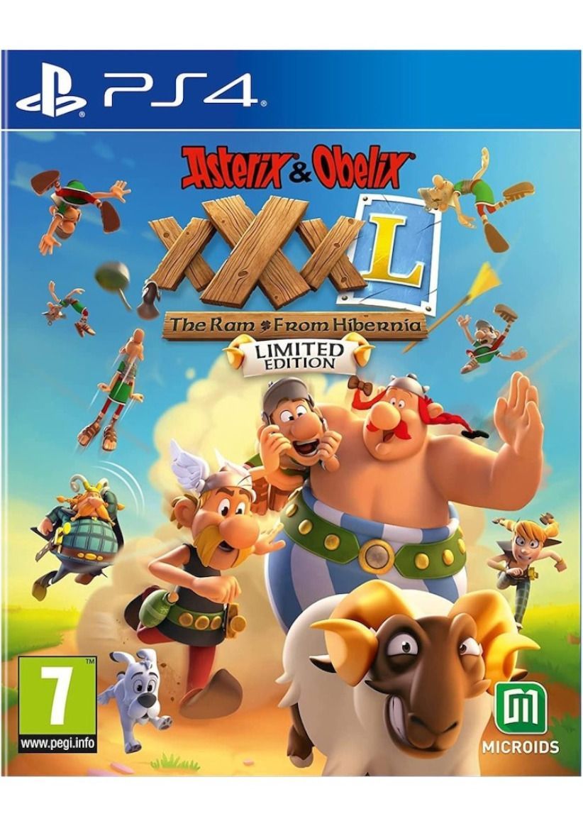 Asterix & Obelix XXXL: The Ram From Hibernia - Limited Edition on PlayStation 4