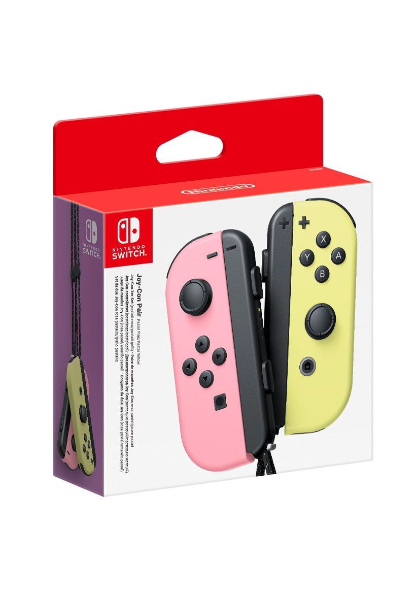Nintendo Switch Joy-Con Pair (Pastel Pink/Pastel Yellow) on Nintendo Switch