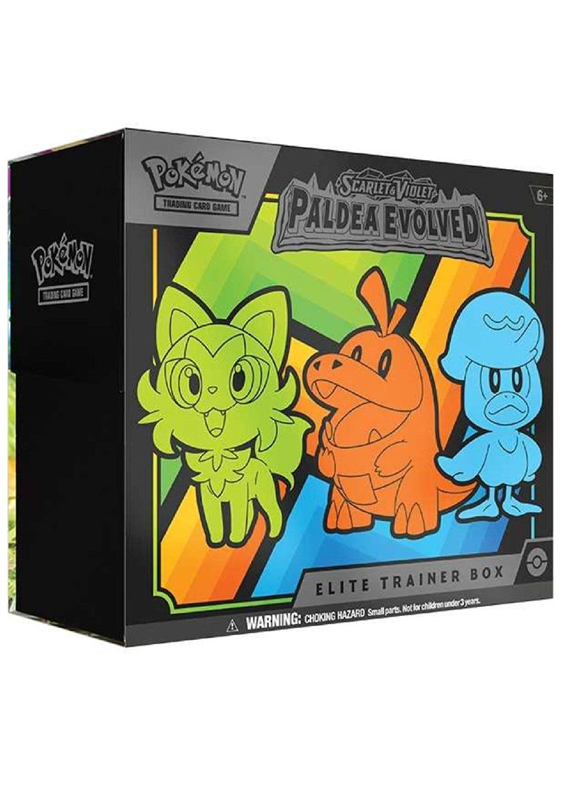 Pokemon TCG: Scarlet & Violet - Paldea Evolved Elite Trainer Box on Trading Cards