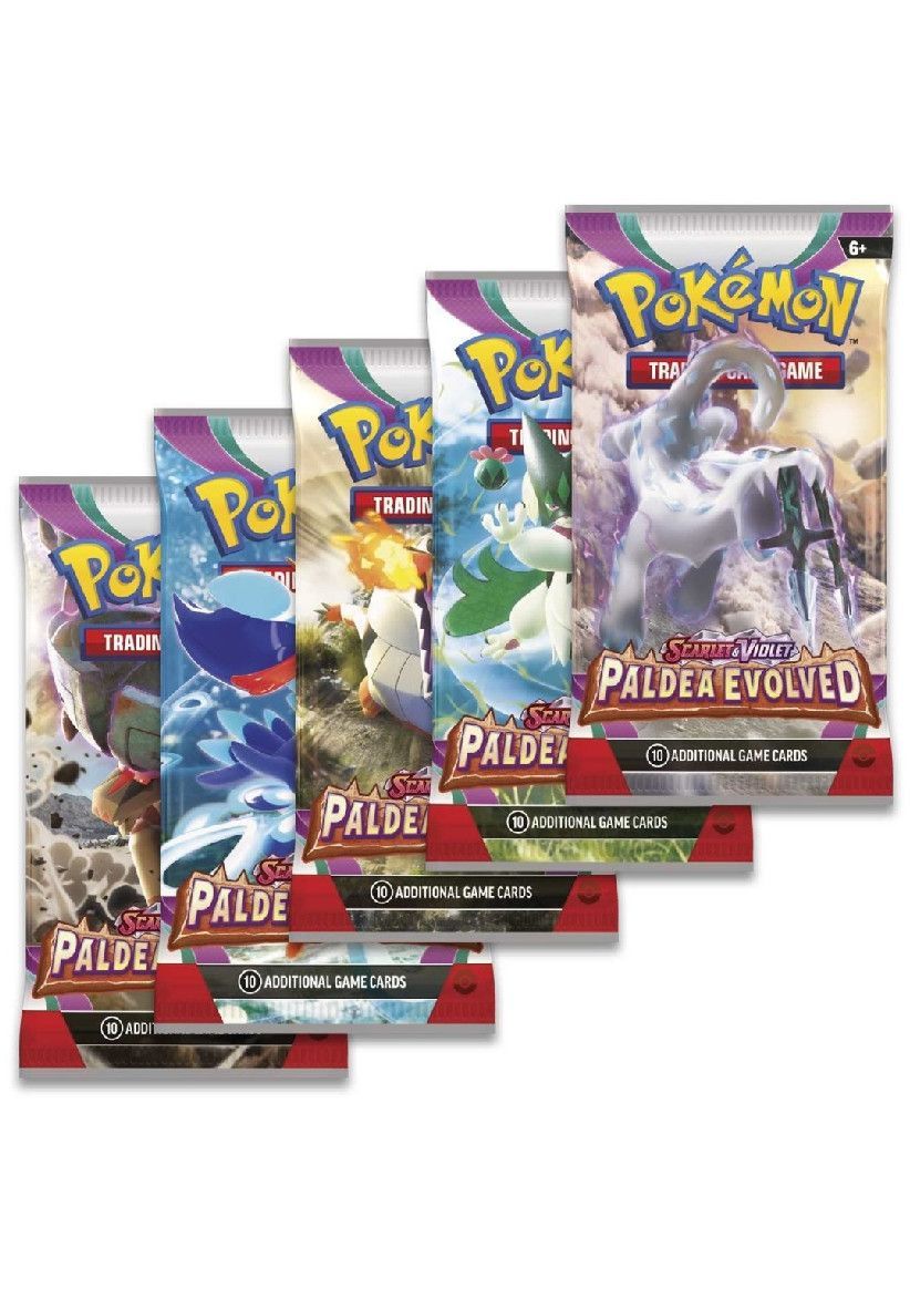 Pokemon TCG: Scarlet & Violet - Paldea Evolved Booster Pack (1 At Random) on Trading Cards