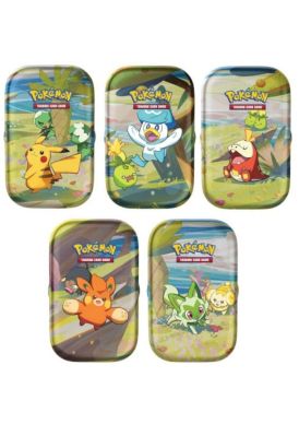 Pokémon TCG: Scarlet & Violet - Paldea Friends Mini Tin (1 ... 