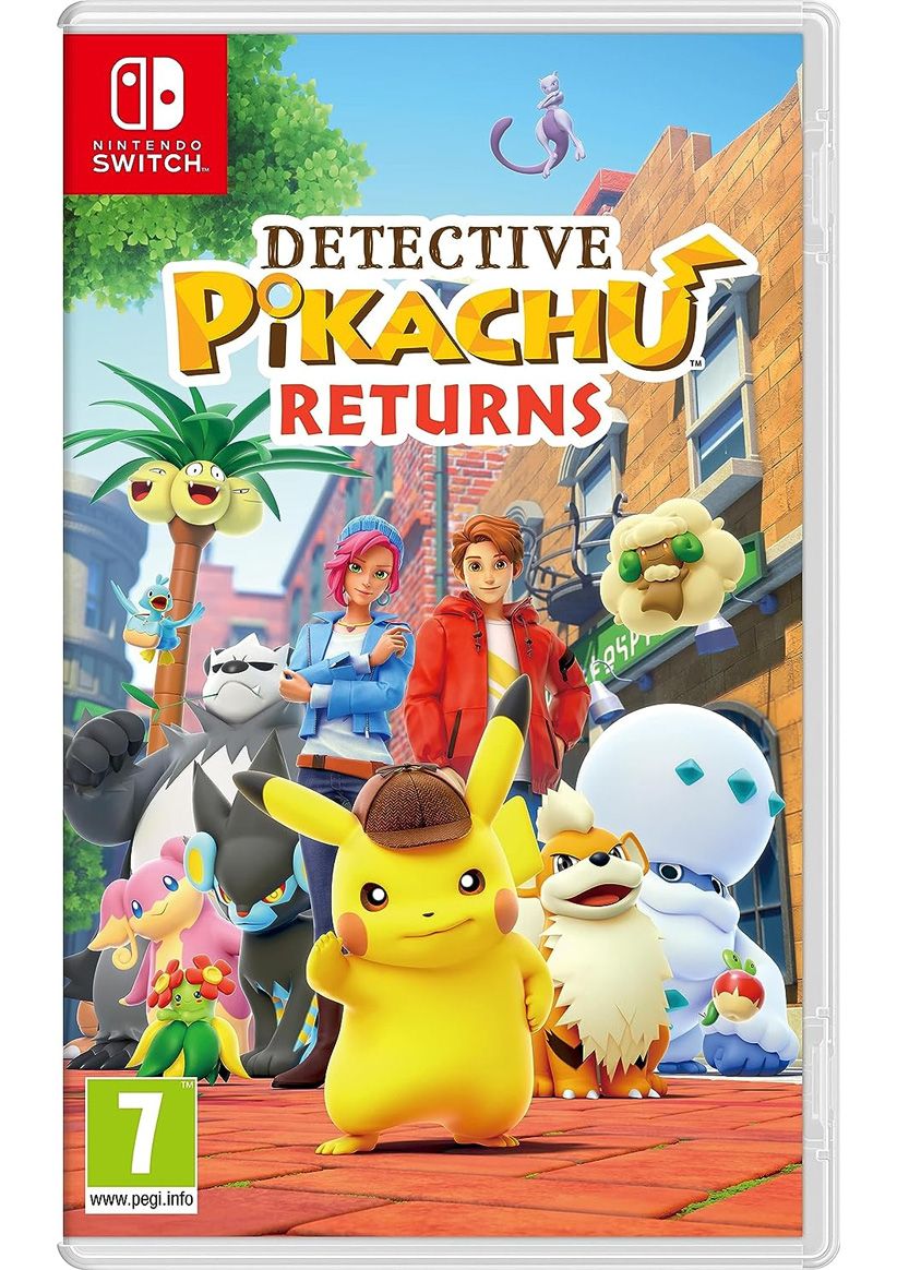Detective Pikachu Returns on Nintendo Switch