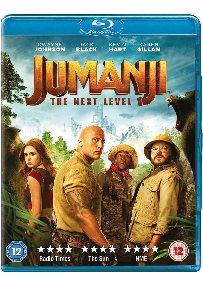 Jumanji: The Next Level on Blu-ray