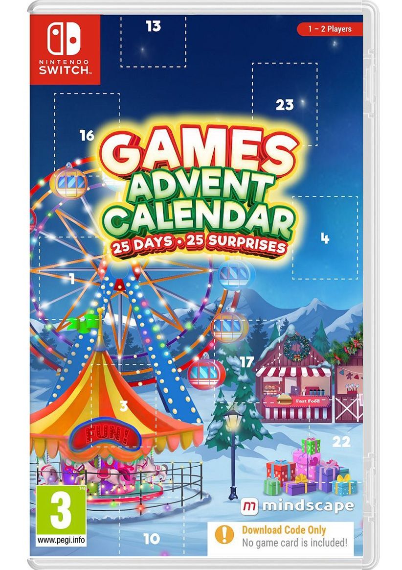 Games Advent Calendar (Code-In-A-Box) on Nintendo Switch