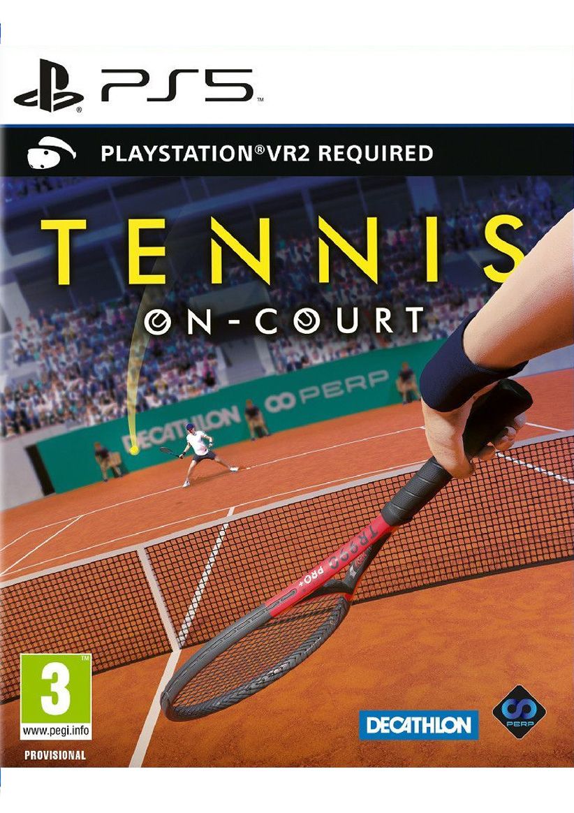 Tennis On-Court PSVR2 on PlayStation 5