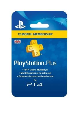 Sony PlayStation Plus Card - 365 Day Subscription (PlayStati... 