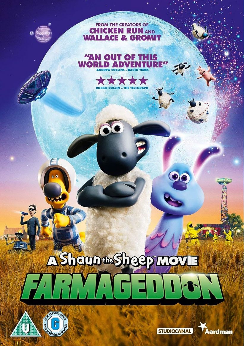 A Shaun The Sheep Movie: Farmageddon on DVD