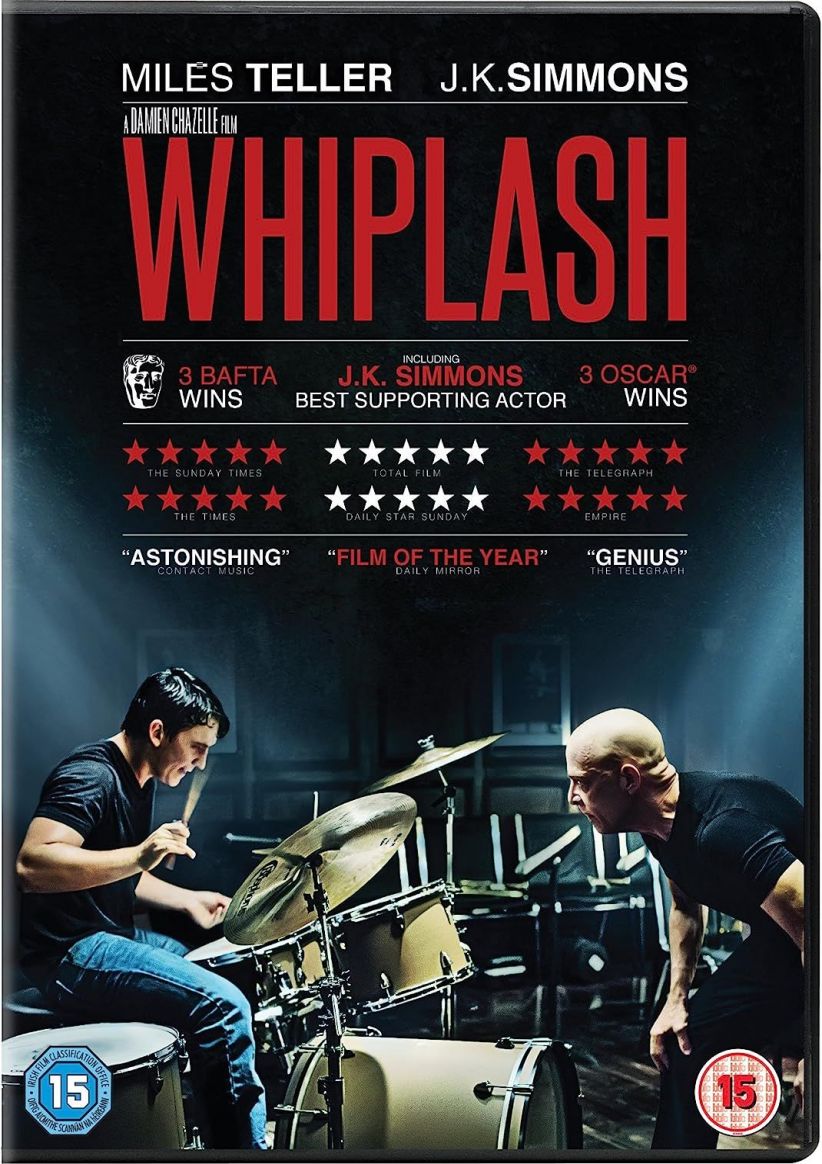 Whiplash on DVD