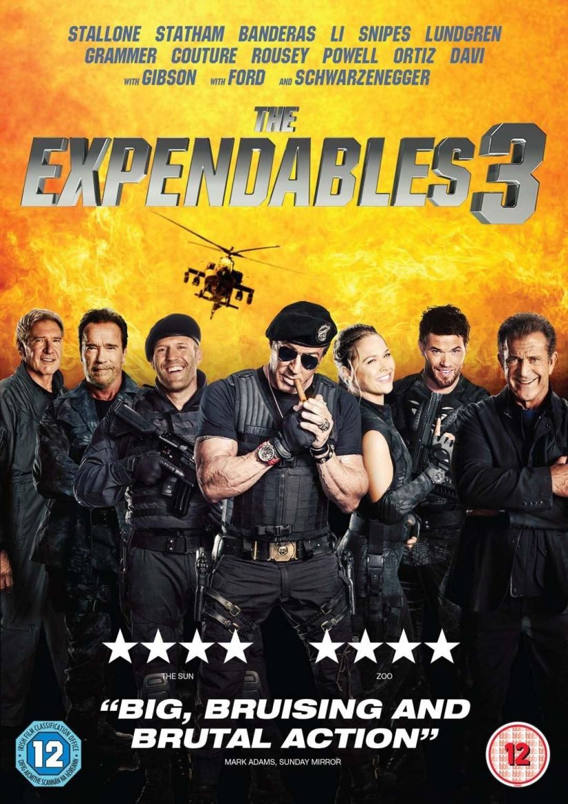 The Expendables 3 on DVD