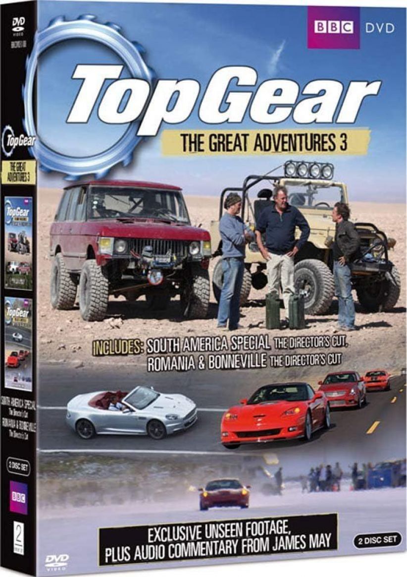Top Gear - The Great Adventures 3 on DVD