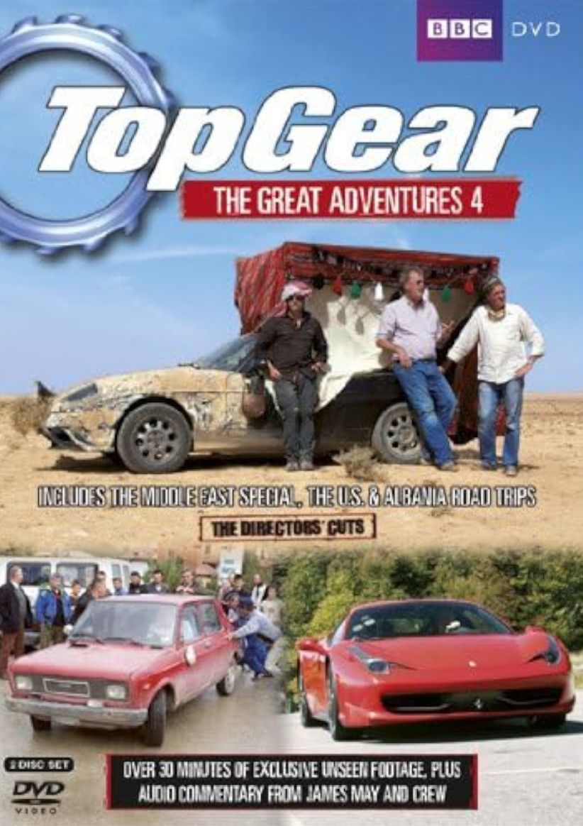 Top Gear - The Great Adventures 4 on DVD