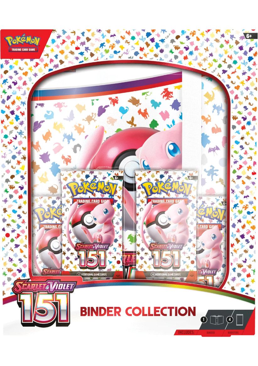 Pokémon TCG: Scarlet & Violet - 151 Binder Collection on Trading Cards