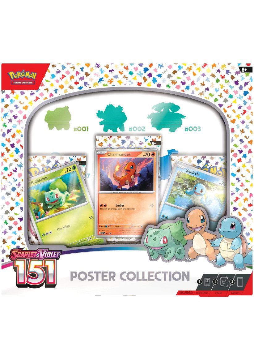 Pokemon TCG: Scarlet & Violet - 151 Poster Collection on Trading Cards
