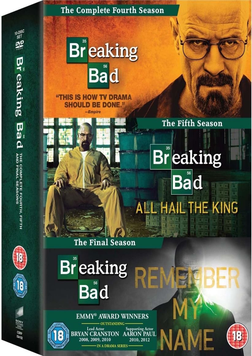 Breaking Bad: The Final Seasons on DVD