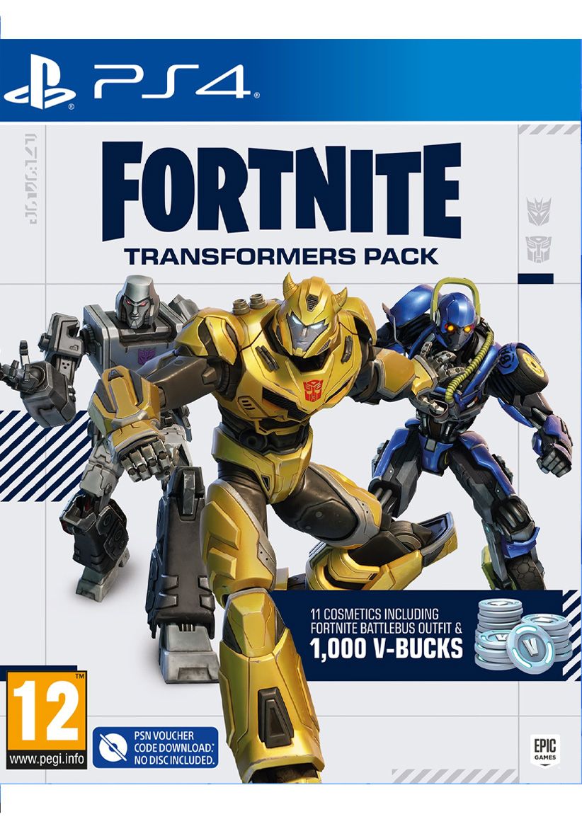 Fortnite - Transformers Pack on PlayStation 4