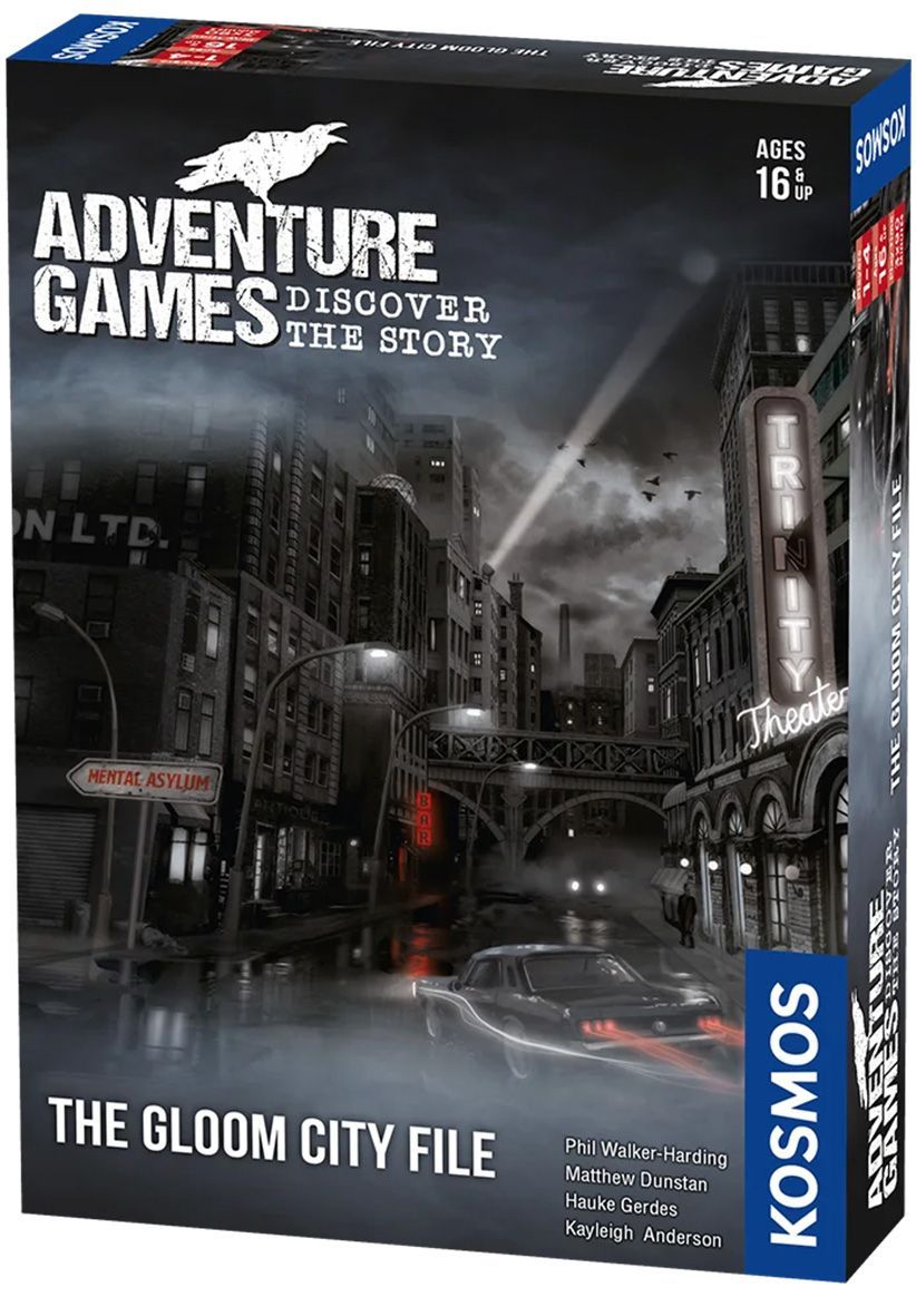 Adventure Games The Gloom City File (Board Game)