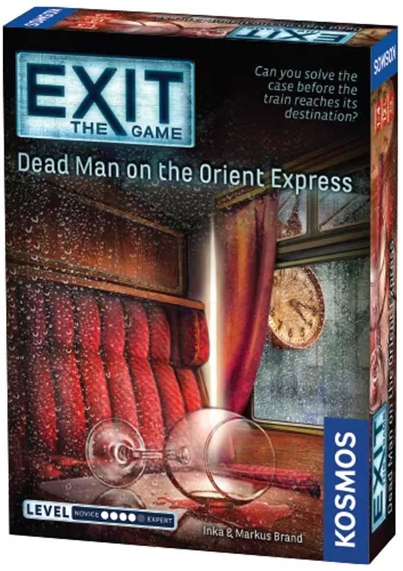 EXIT Dead Man on the Orient Express (Board Game)