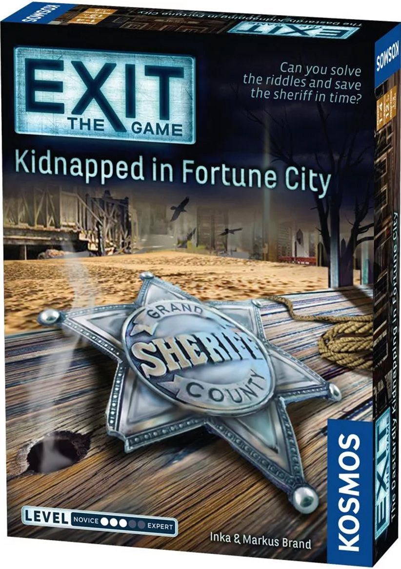 EXIT Kidnapped in Fortune City (Board Game)