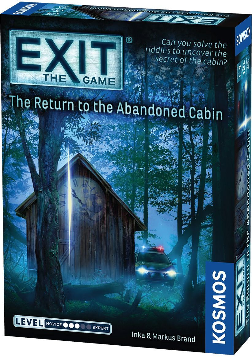 EXIT Return to the Abandoned Cabin (Board Game)