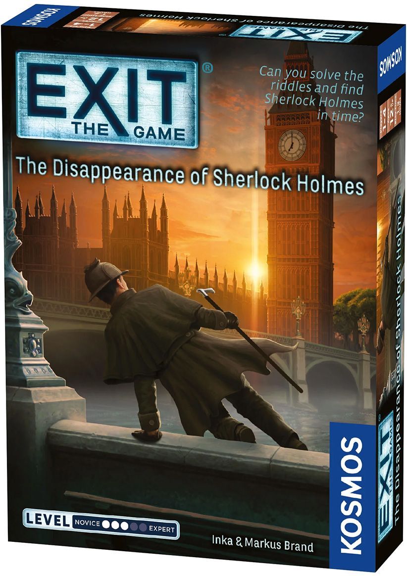 EXIT The Disappearance of Sherlock Holmes (Board Game)