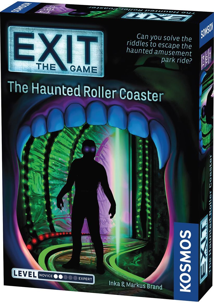 EXIT The Haunted Roller Coaster (Board Game)