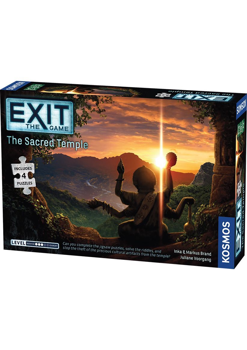 EXIT The Sacred Temple (with jigsaws) (Board Game)