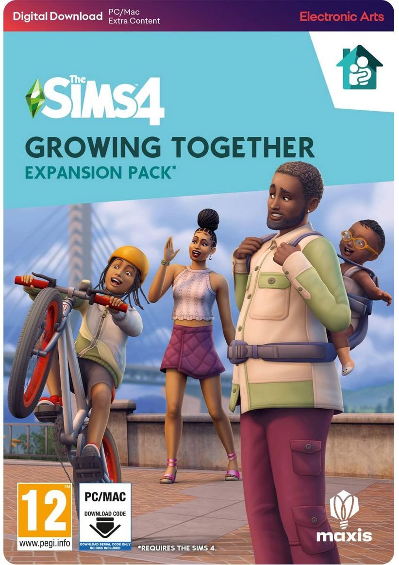 The Sims 4 Growing Together Expansion Pack (PC/MAC) (CODE IN A BOX) on PC