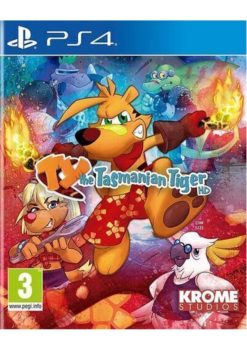 TY The Tasmanian Tiger HD on PlayStation 4