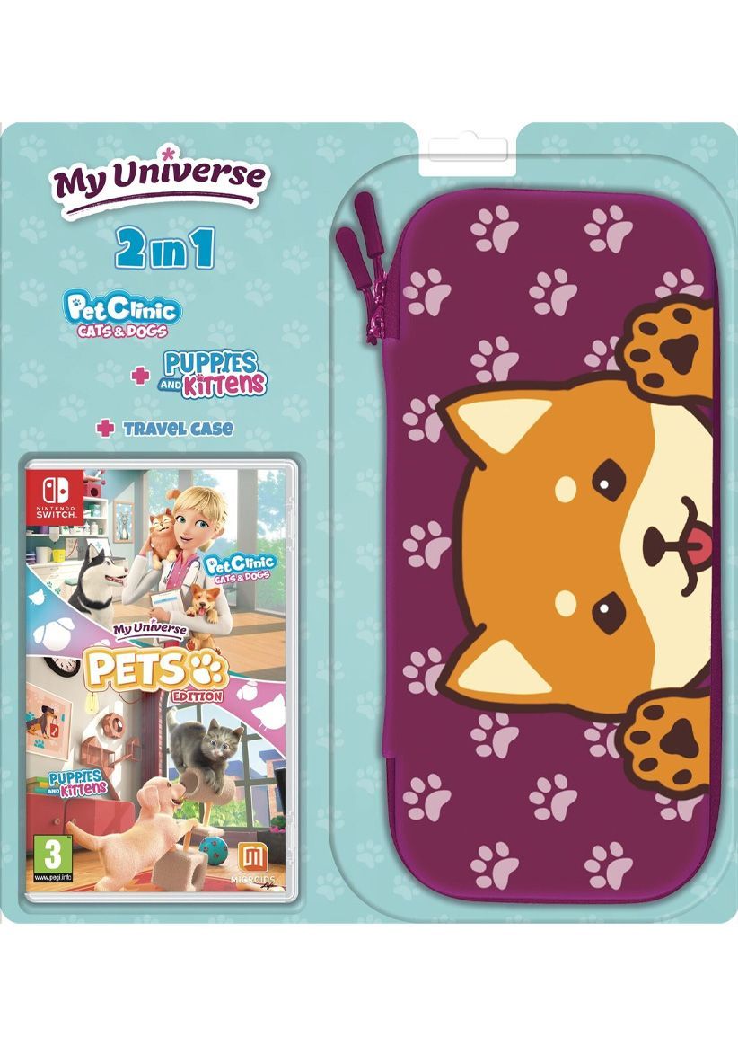 My Universe: Pet Edition + Travel Case BUNDLE on Nintendo Switch