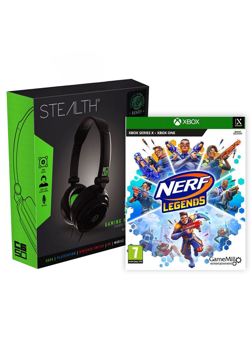 Headphone Bundle: Nerf Legends on Xbox Series X | S