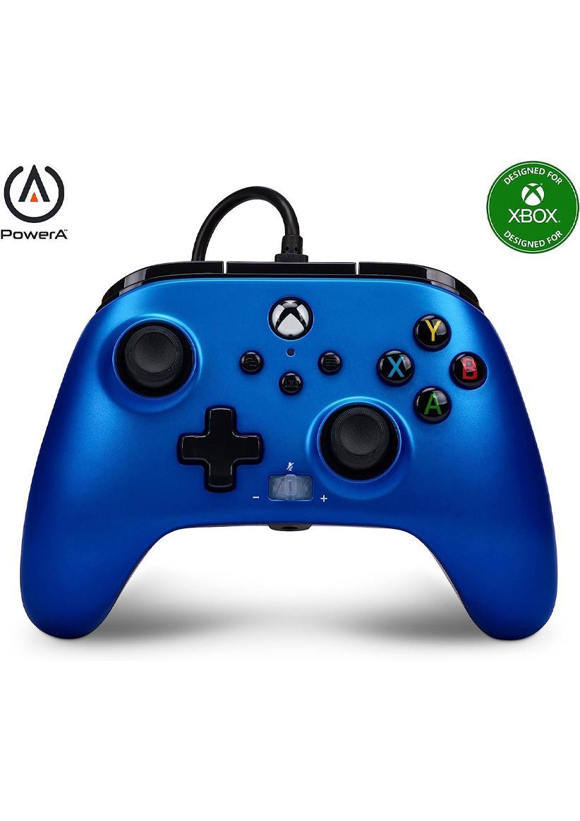Power A Enhanced Wired Controller - Sapphire Fade on Xbox Series X | S