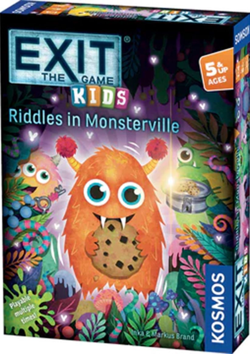 EXIT Kids - Riddles in Monsterville (Board Game)