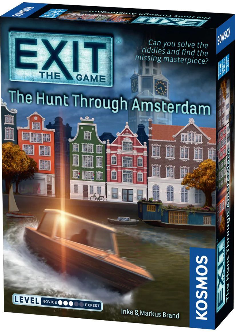 EXIT The Hunt Through Amsterdam (Board Game)