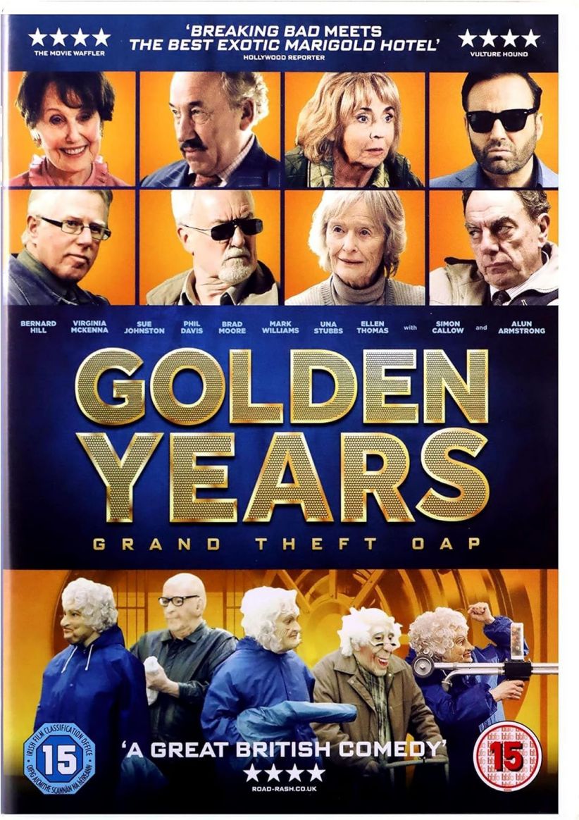 Golden Years Grand Theft OAP on DVD