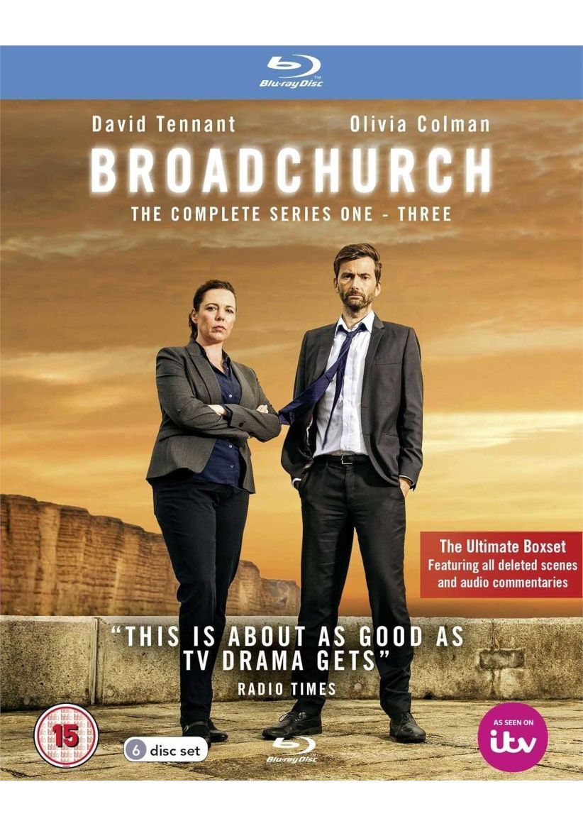 Broadchurch - Series 1-3 on Blu-ray