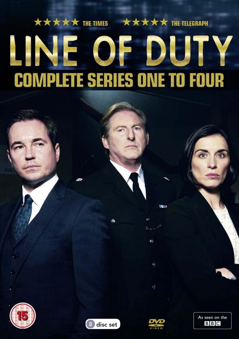 Line of Duty - Series 1-4 on DVD