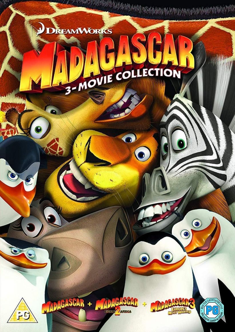 Madagascar 1-3 on DVD