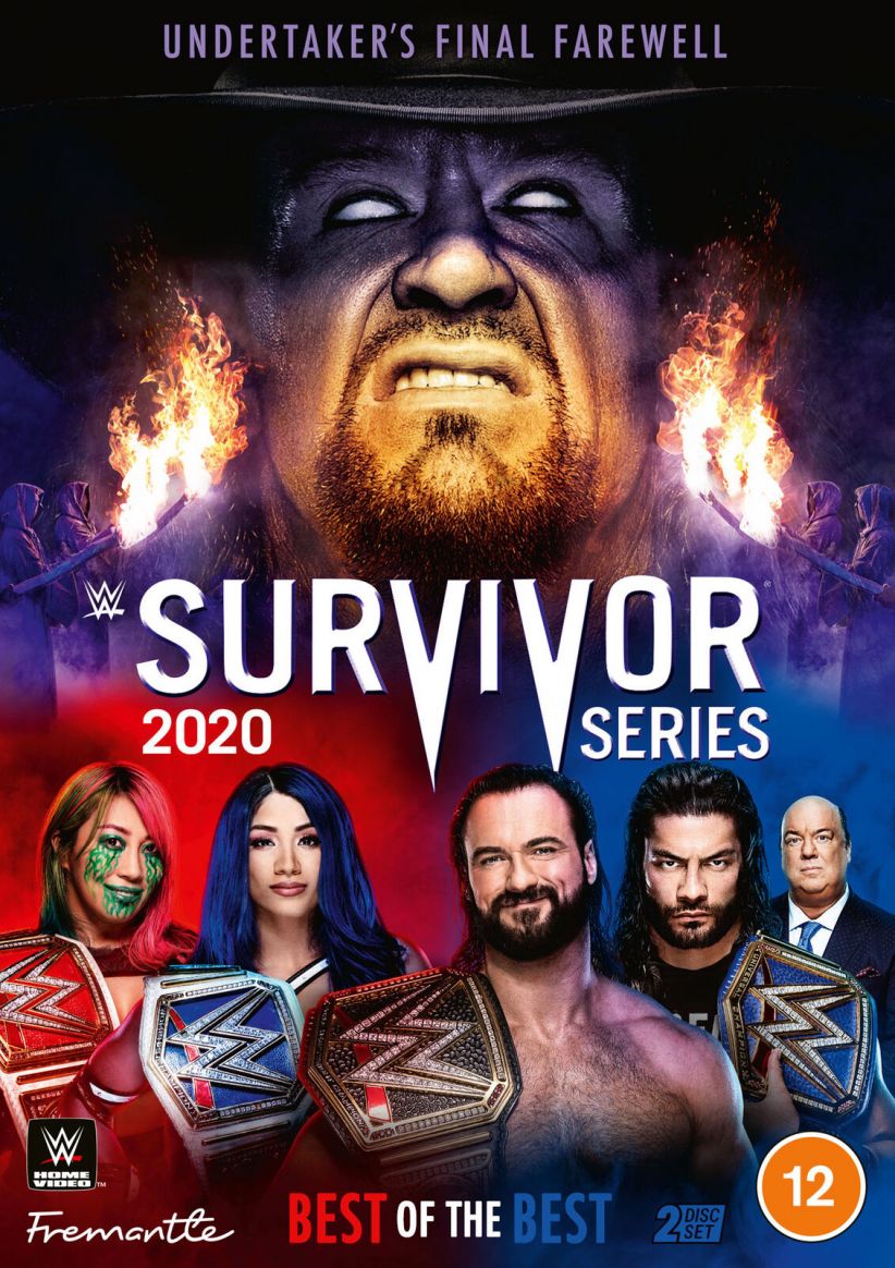 WWE: Survivor Series 2020 on DVD