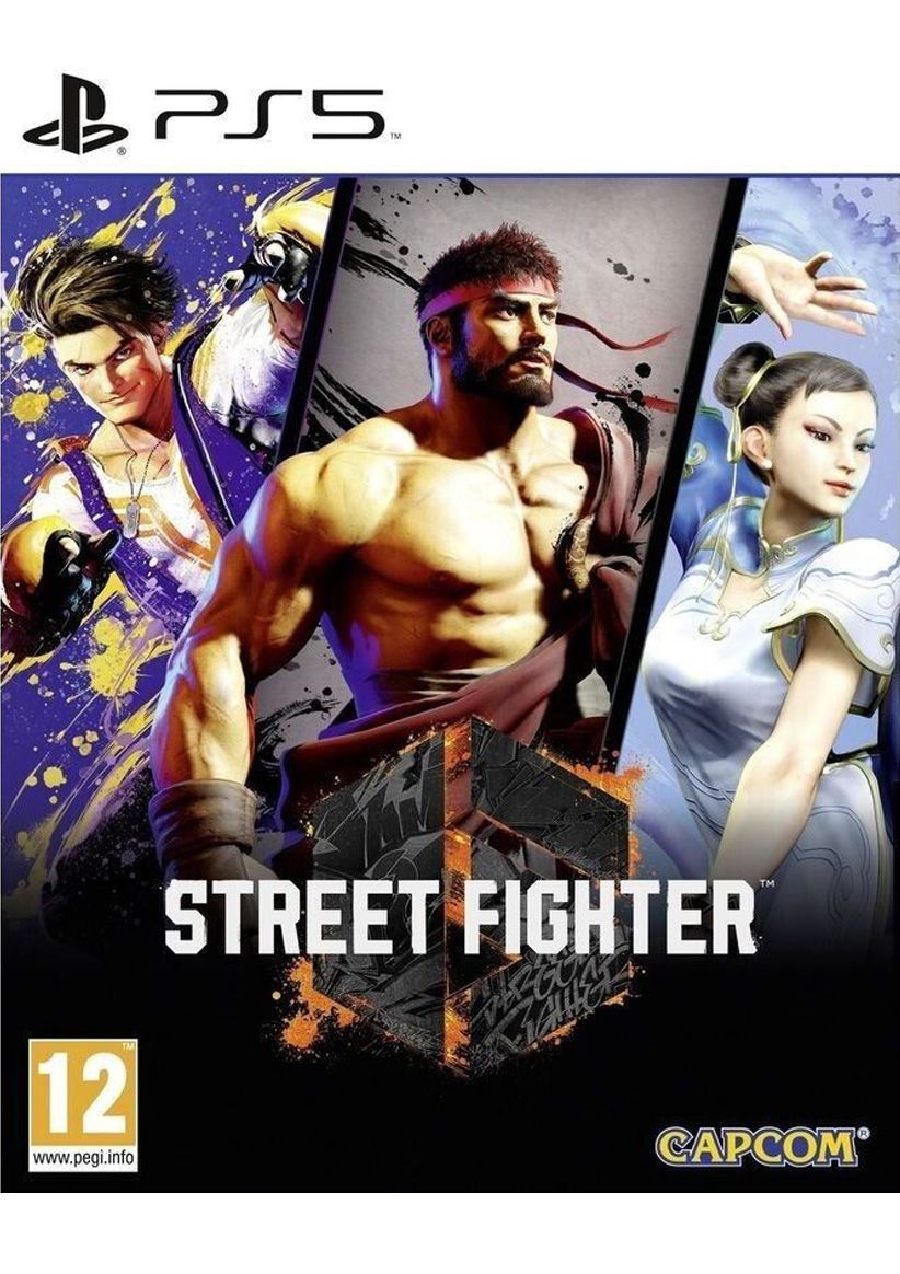 Street Fighter inc Steel Book on PlayStation 5