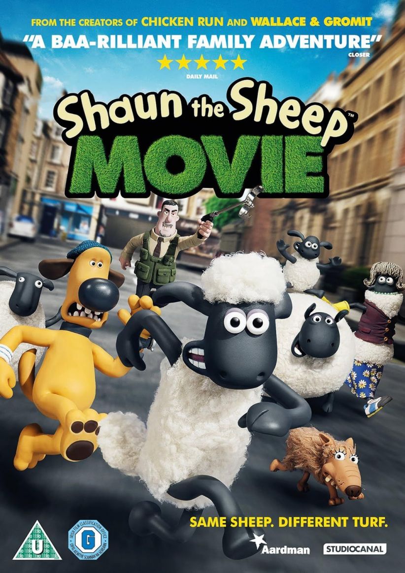 Shaun The Sheep - The Movie on DVD