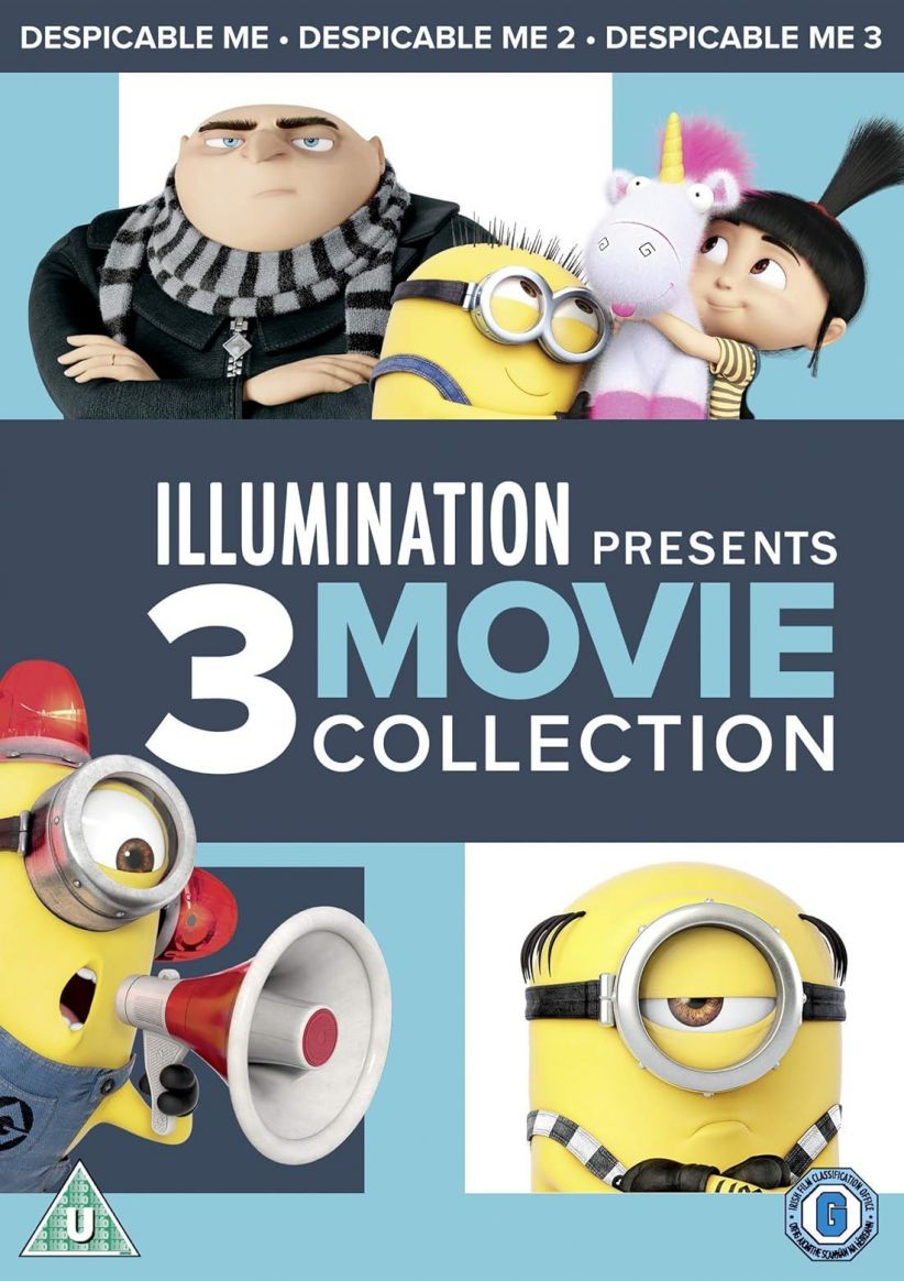 Despicable Me 1-3 Boxset on DVD