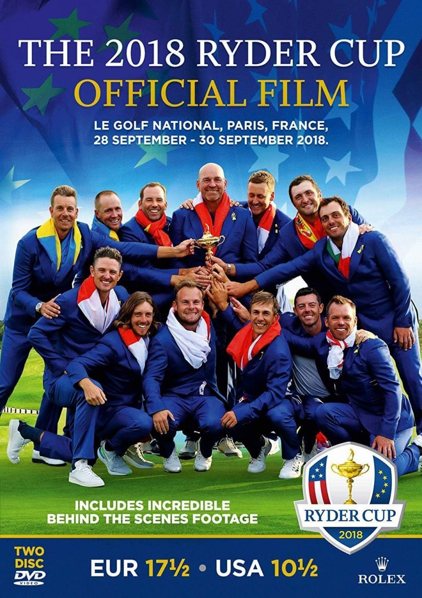 The 2018 Ryder Cup Official Film and Behind the Scenes on DVD